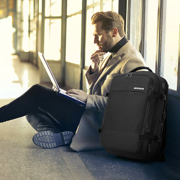 Multi-functional Backpack Men's Business Travel Laptop Bag